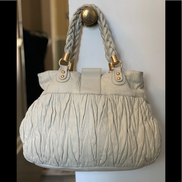 Steven by Steve Madden Cream Handbag - Picture 2 of 8